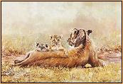 Lioness and Cubs 2